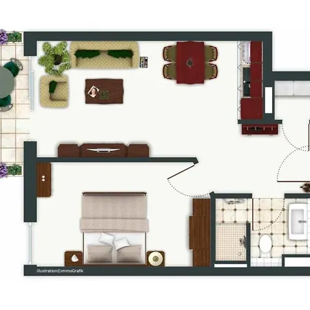 Residenz Am Balmer - Bs 05 Mit Wellnessbereich דירה באלם